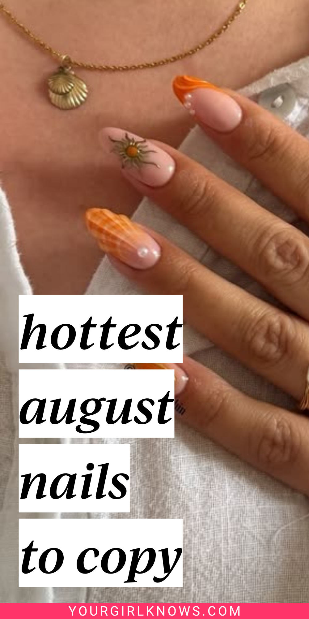 19 Trendy August Nails You’ll Want Before Fall Starts Sneaking In 19 Trendy August Nails You’ll Want Before Fall Starts Sneaking In
