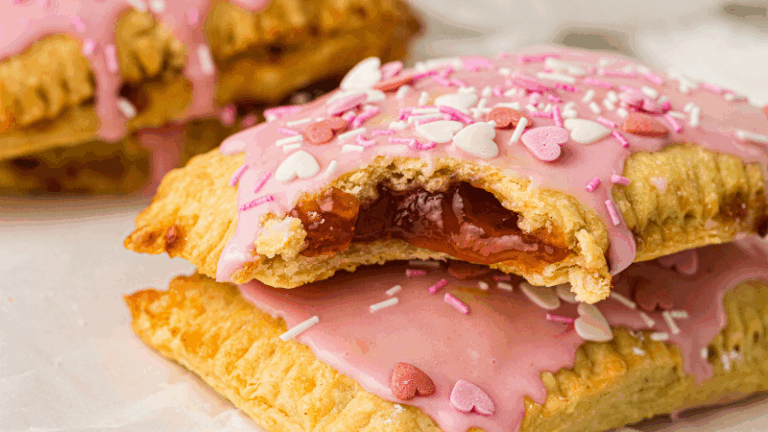 Homemade Pop Tarts With Strawberry Jam and Buttery, Flaky Layers That Shatter Perfectly