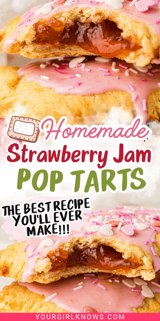 Homemade Pop Tarts With Strawberry Jam and Buttery, Flaky Layers That Shatter Perfectly Homemade Pop Tarts With Strawberry Jam and Buttery, Flaky Layers That Shatter Perfectly