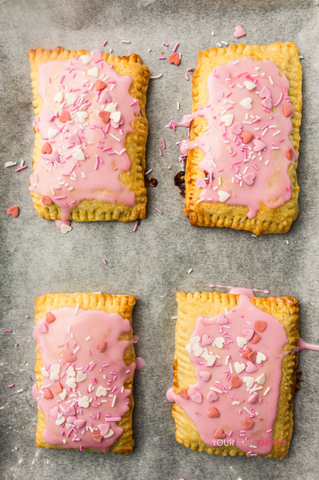 Homemade Pop Tarts With Strawberry Jam and Buttery, Flaky Layers That Shatter Perfectly Homemade Pop Tarts With Strawberry Jam and Buttery, Flaky Layers That Shatter Perfectly