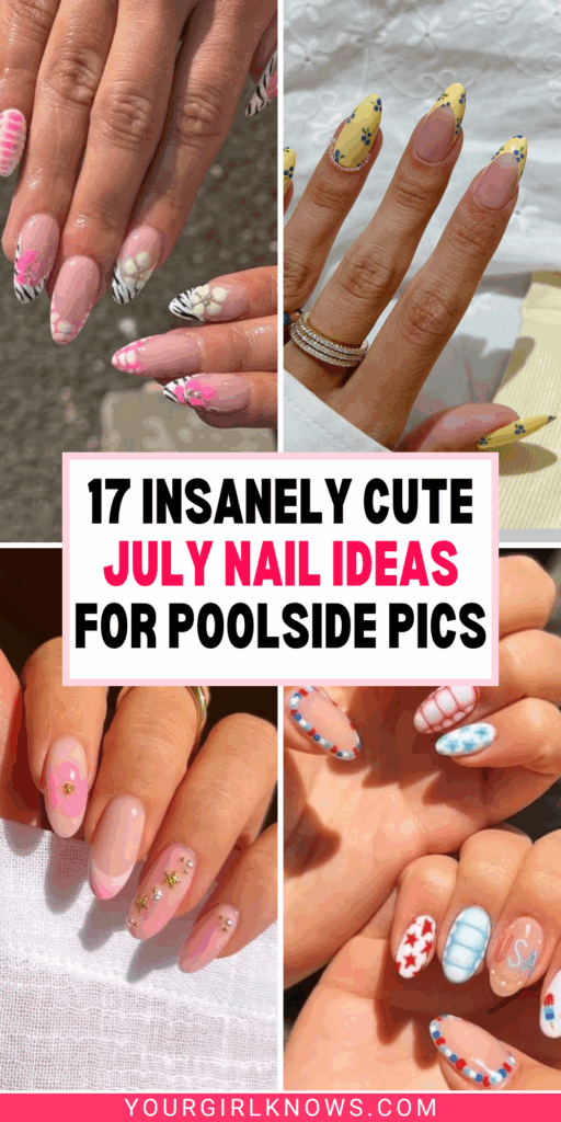 17 Trendy July Nails That Feel Like Sunshine, Iced Drinks, and Late Summer Nights 17 Trendy July Nails That Feel Like Sunshine, Iced Drinks, and Late Summer Nights