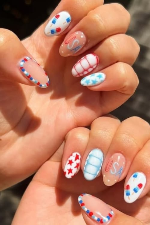 17 Trendy July Nails That Feel Like Sunshine, Iced Drinks, and Late Summer Nights 17 Trendy July Nails That Feel Like Sunshine, Iced Drinks, and Late Summer Nights