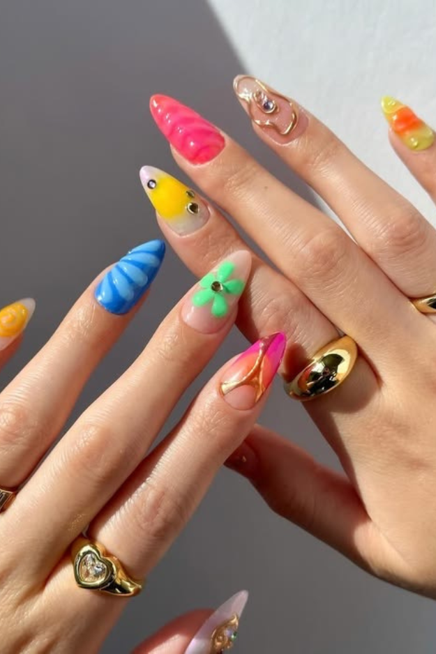 27 Fresh June Nails That Feel Like the Start of Summer in the Best Way 27 Fresh June Nails That Feel Like the Start of Summer in the Best Way