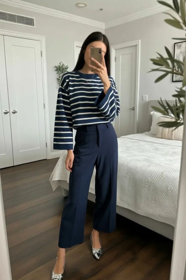 Classy Navy Blue Pants Outfits That Make Getting Dressed Feel Effortless Classy Navy Blue Pants Outfits That Make Getting Dressed Feel Effortless