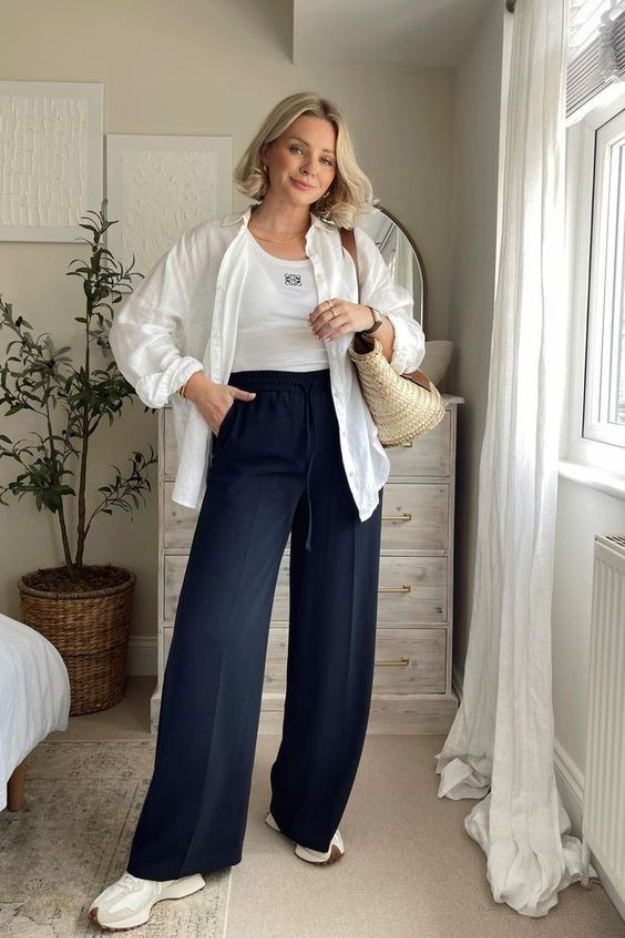 Classy Navy Blue Pants Outfits That Make Getting Dressed Feel Effortless Classy Navy Blue Pants Outfits That Make Getting Dressed Feel Effortless