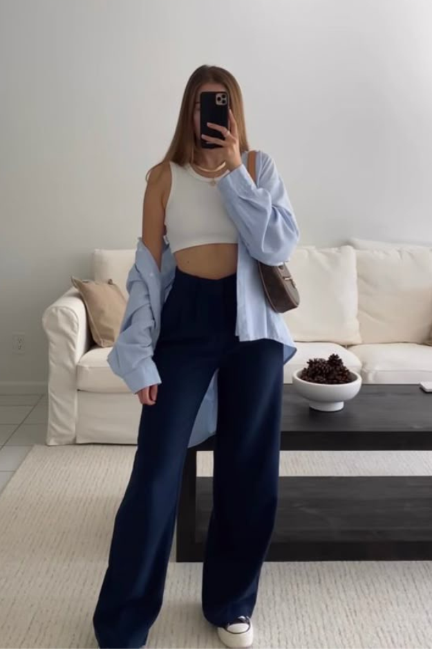 Classy Navy Blue Pants Outfits That Make Getting Dressed Feel Effortless Classy Navy Blue Pants Outfits That Make Getting Dressed Feel Effortless