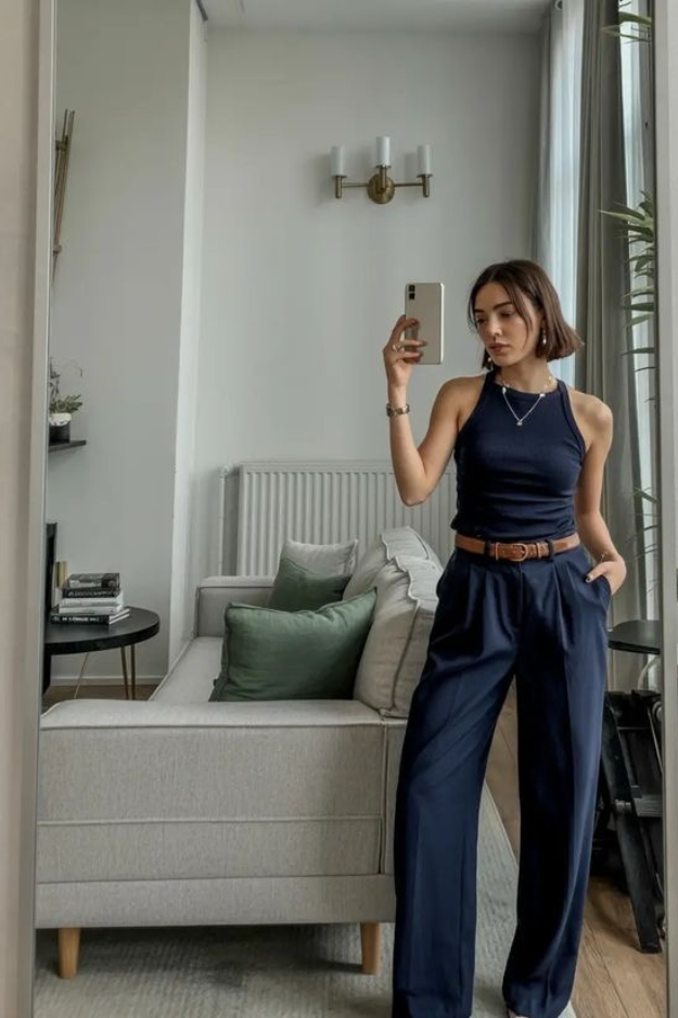 Classy Navy Blue Pants Outfits That Make Getting Dressed Feel Effortless Classy Navy Blue Pants Outfits That Make Getting Dressed Feel Effortless