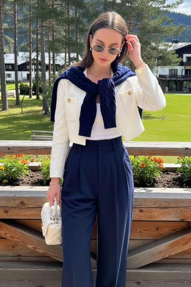Classy Navy Blue Pants Outfits That Make Getting Dressed Feel Effortless Classy Navy Blue Pants Outfits That Make Getting Dressed Feel Effortless