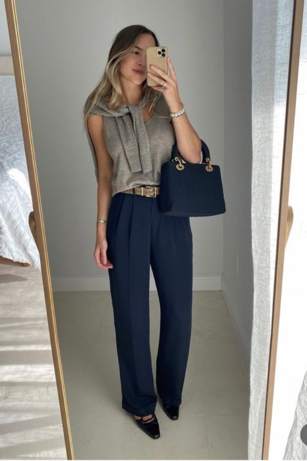 Classy Navy Blue Pants Outfits That Make Getting Dressed Feel Effortless Classy Navy Blue Pants Outfits That Make Getting Dressed Feel Effortless