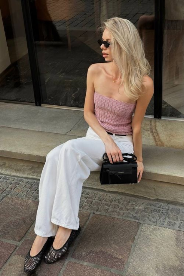 22 Chic Summer Ballet Flat Outfits That Feel Straight Out of a European Vacation 22 Chic Summer Ballet Flat Outfits That Feel Straight Out of a European Vacation