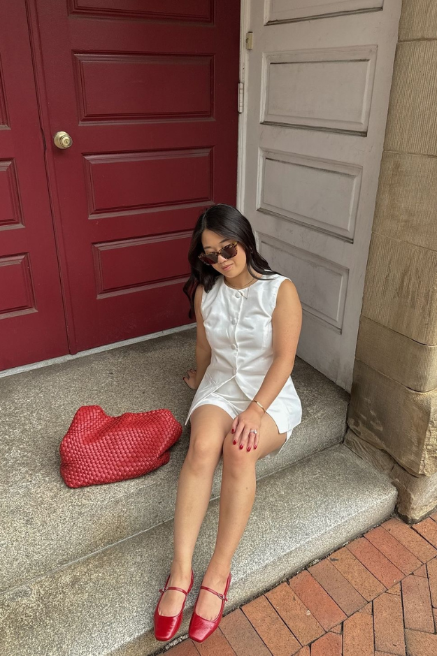 22 Chic Summer Ballet Flat Outfits That Feel Straight Out of a European Vacation 22 Chic Summer Ballet Flat Outfits That Feel Straight Out of a European Vacation