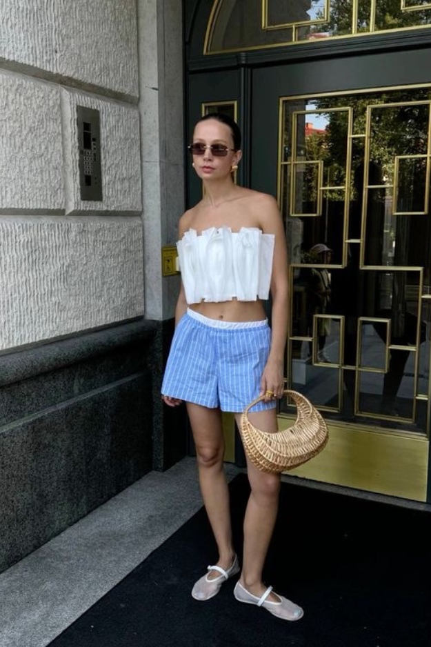 22 Chic Summer Ballet Flat Outfits That Feel Straight Out of a European Vacation 22 Chic Summer Ballet Flat Outfits That Feel Straight Out of a European Vacation