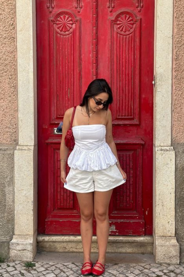 22 Chic Summer Ballet Flat Outfits That Feel Straight Out of a European Vacation 22 Chic Summer Ballet Flat Outfits That Feel Straight Out of a European Vacation