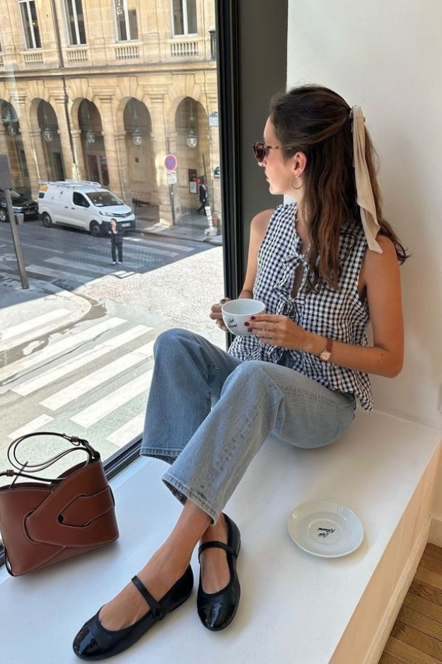 22 Chic Summer Ballet Flat Outfits That Feel Straight Out of a European Vacation 22 Chic Summer Ballet Flat Outfits That Feel Straight Out of a European Vacation