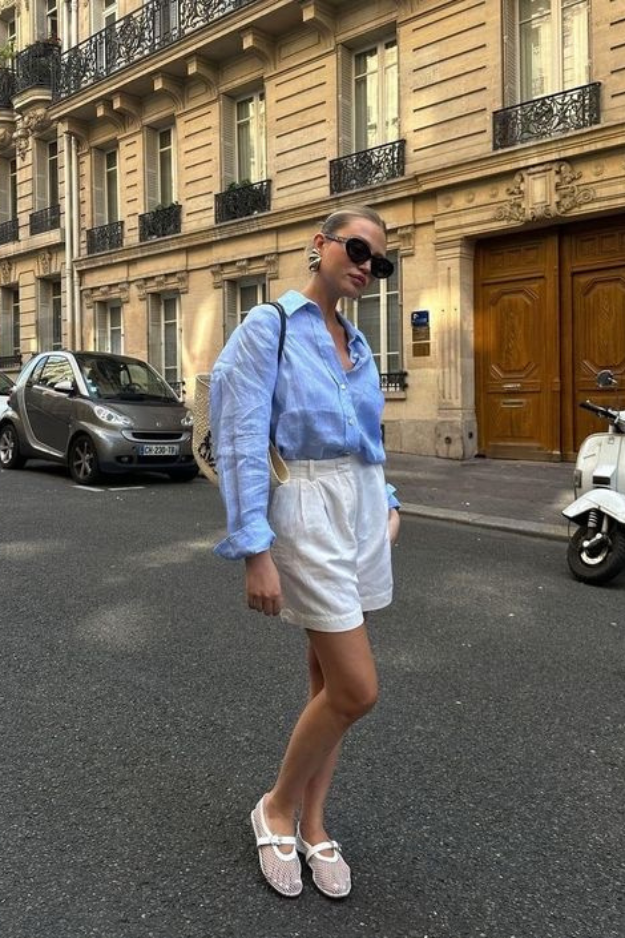22 Chic Summer Ballet Flat Outfits That Feel Straight Out of a European Vacation 22 Chic Summer Ballet Flat Outfits That Feel Straight Out of a European Vacation