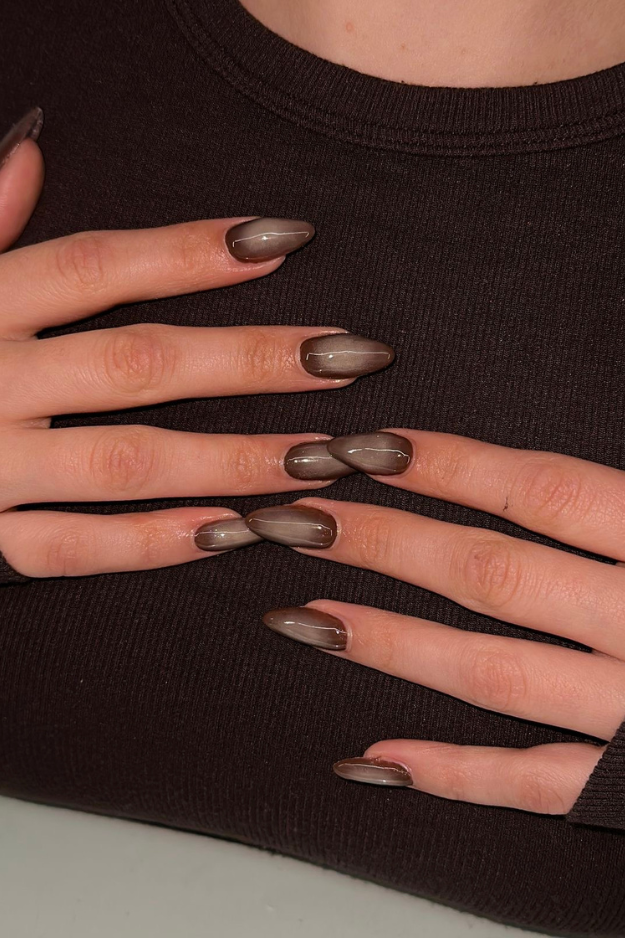 18 Brown Nail Designs That Quietly Scream Luxury 18 Brown Nail Designs That Quietly Scream Luxury