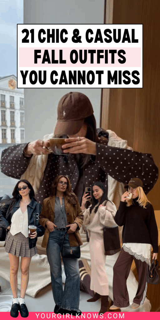 21 Casual Fall Outfits You’ll Reach for on Repeat All Season Long 21 Casual Fall Outfits You’ll Reach for on Repeat All Season Long
