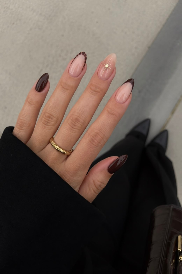 22 Fall French Nails So Pretty, You’ll Skip Solid Colors This Season 22 Fall French Nails So Pretty, You’ll Skip Solid Colors This Season