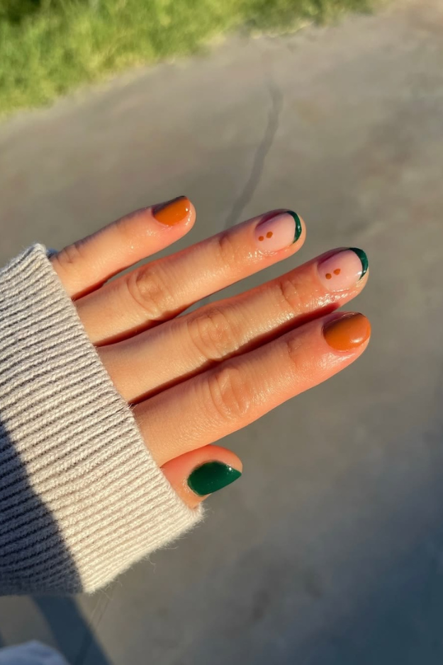 23 Fall Short Nails So Chic, You’ll Want to Chop Your Nails Immediately 23 Fall Short Nails So Chic, You’ll Want to Chop Your Nails Immediately