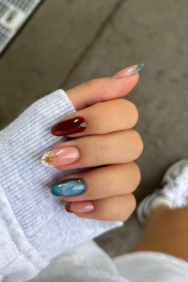 24 September Nails That Are the Perfect Goodbye to Summer and Hello to Fall 24 September Nails That Are the Perfect Goodbye to Summer and Hello to Fall