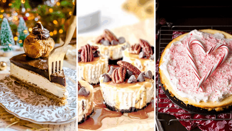 These 25 Christmas Cheesecakes are What Holiday Dessert Dreams Are Made Of
