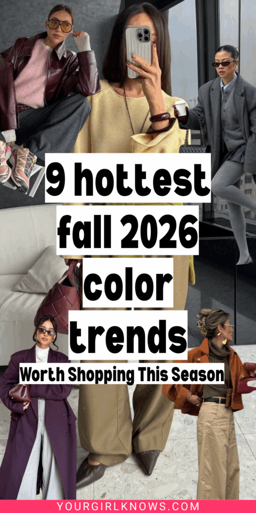 9 Fall Color Trends 2026 That Are Replacing the Usual Autumn Palette 9 Fall Color Trends 2026 That Are Replacing the Usual Autumn Palette