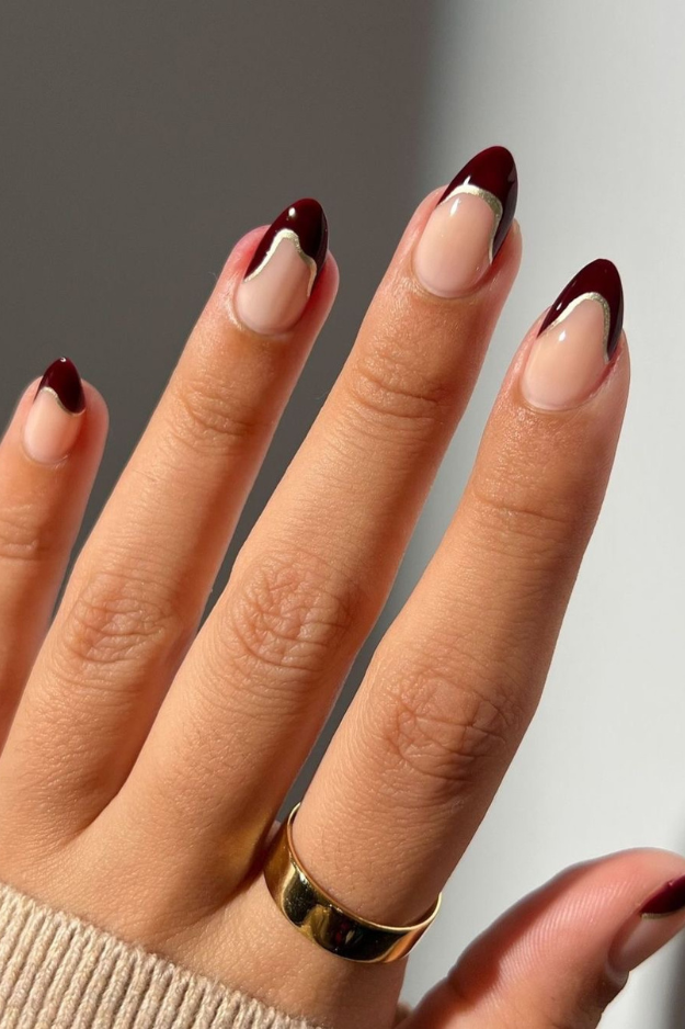 These Maroon Nails Are About to Become Your New Signature Manicure These Maroon Nails Are About to Become Your New Signature Manicure