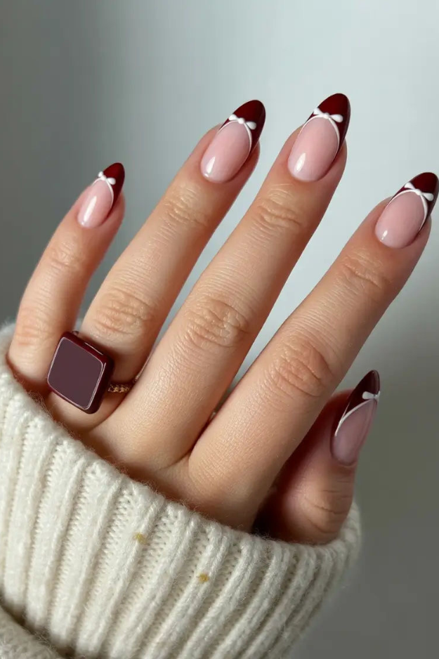 These Maroon Nails Are About to Become Your New Signature Manicure These Maroon Nails Are About to Become Your New Signature Manicure