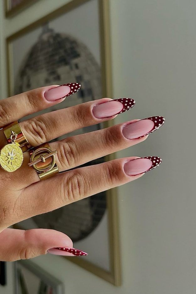 These Maroon Nails Are About to Become Your New Signature Manicure These Maroon Nails Are About to Become Your New Signature Manicure