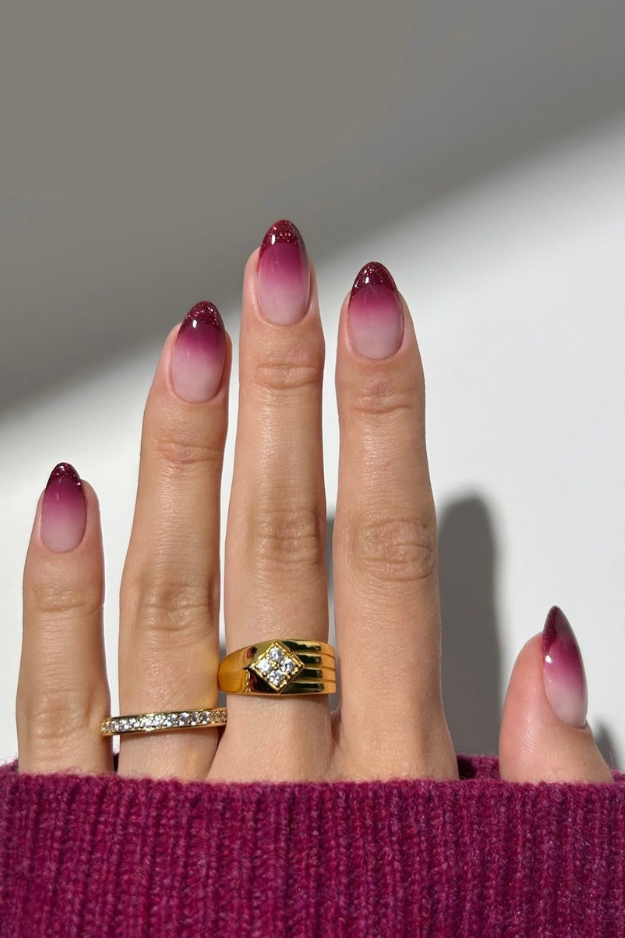 These Maroon Nails Are About to Become Your New Signature Manicure These Maroon Nails Are About to Become Your New Signature Manicure