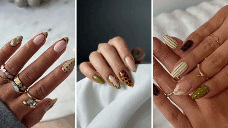 17 Green Fall Nails That Make Every Other Autumn Color Feel a Little Boring