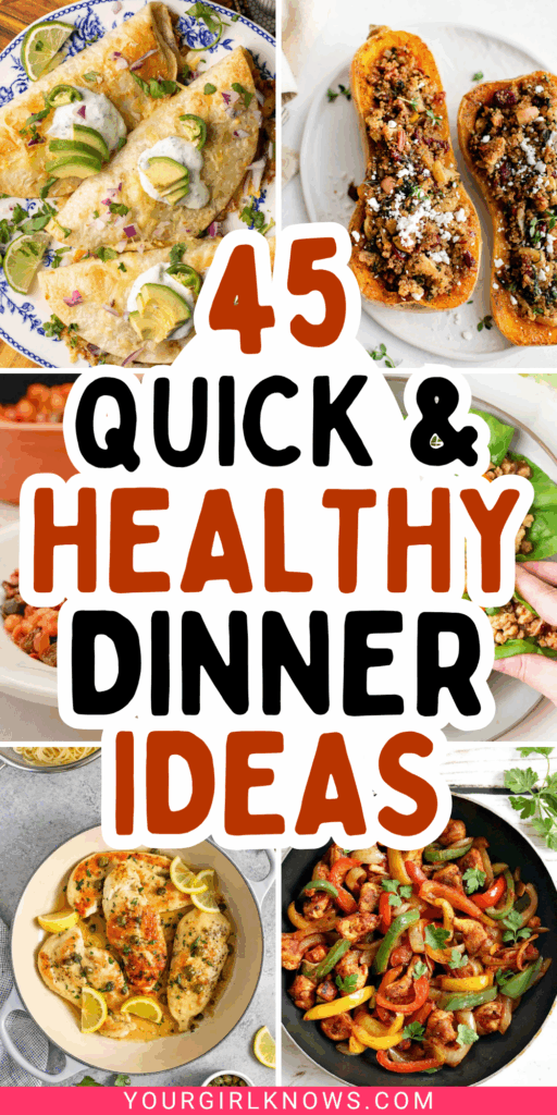 45 Healthy Dinner Ideas for Busy Nights When Takeout Is Calling 45 Healthy Dinner Ideas for Busy Nights When Takeout Is Calling