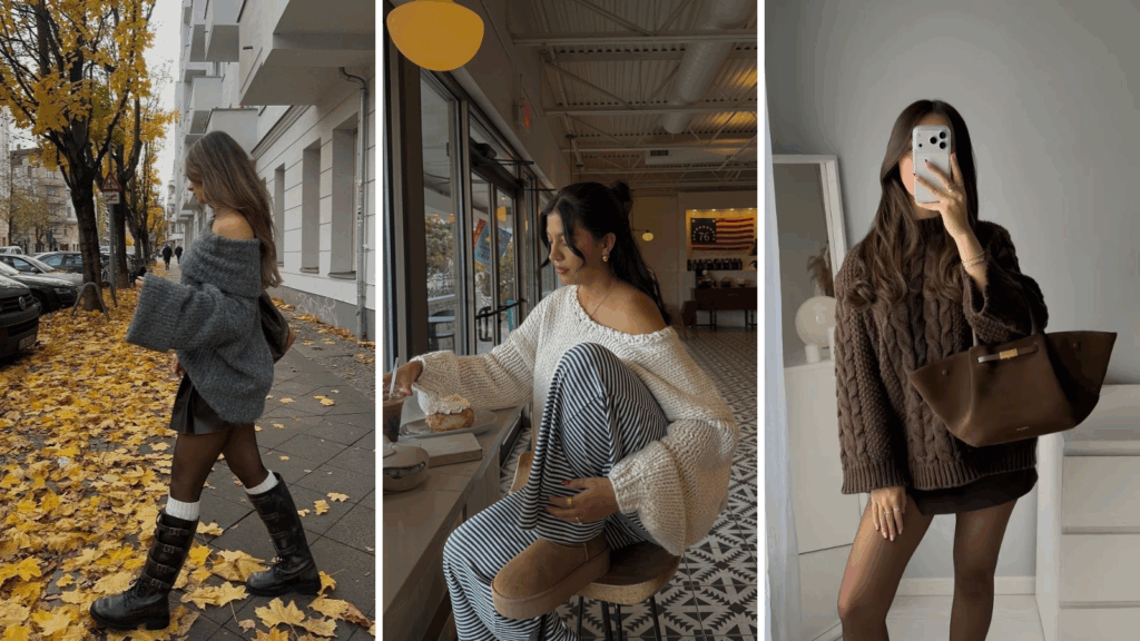 How to Style an Oversized Sweater Without Looking Swallowed by It How to Style an Oversized Sweater Without Looking Swallowed by It