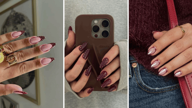 These Maroon Nails Are About to Become Your New Signature Manicure