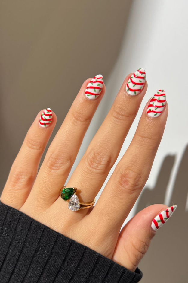 The 40 Short Christmas Nail Designs Everyone Will Want This Holiday Season The 40 Short Christmas Nail Designs Everyone Will Want This Holiday Season