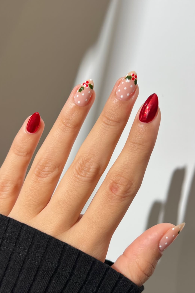 The 40 Short Christmas Nail Designs Everyone Will Want This Holiday Season The 40 Short Christmas Nail Designs Everyone Will Want This Holiday Season