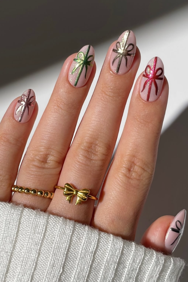 The 40 Short Christmas Nail Designs Everyone Will Want This Holiday Season The 40 Short Christmas Nail Designs Everyone Will Want This Holiday Season