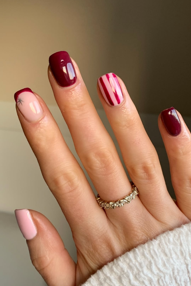 The 23 Short Christmas Nail Designs Everyone Will Want This Holiday Season The 23 Short Christmas Nail Designs Everyone Will Want This Holiday Season