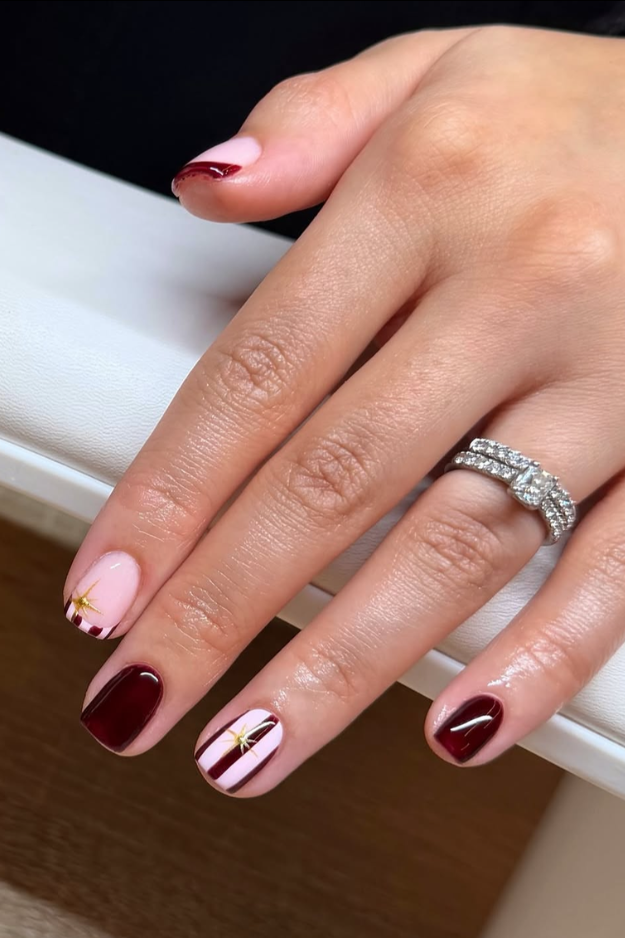 The 23 Short Christmas Nail Designs Everyone Will Want This Holiday Season The 23 Short Christmas Nail Designs Everyone Will Want This Holiday Season