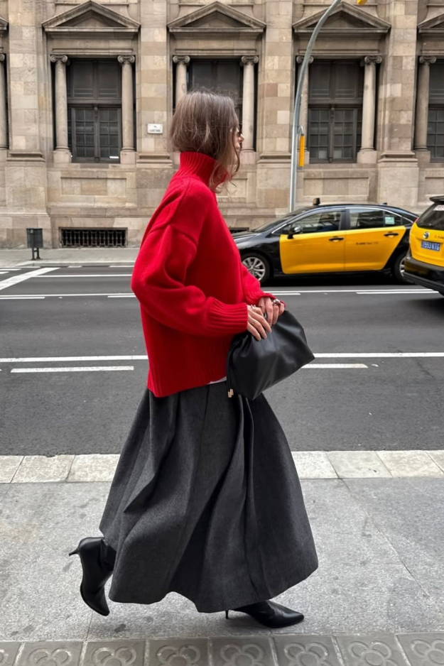 21 Winter Long Skirt Outfits That Give Effortless French-Girl Energy 21 Winter Long Skirt Outfits That Give Effortless French-Girl Energy