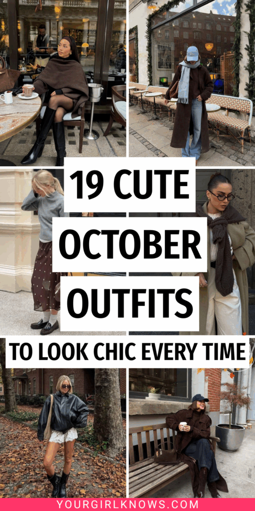 19 October Outfits That Nail That Perfect In-Between-Weather Dressing 19 October Outfits That Nail That Perfect In-Between-Weather Dressing