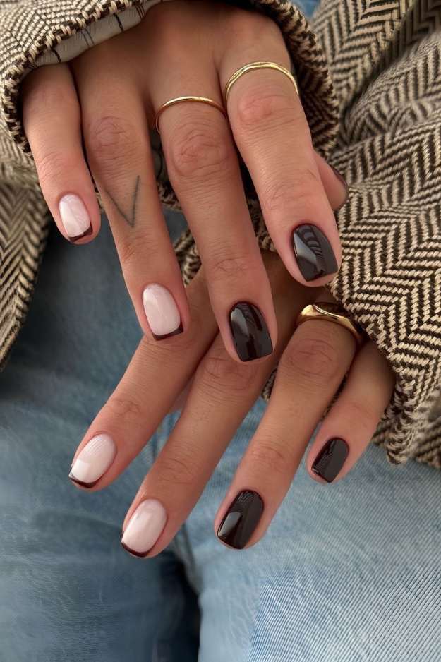 22 Goregous Short Winter Nails for Your Next Cozy-Girl Manicure 22 Goregous Short Winter Nails for Your Next Cozy-Girl Manicure