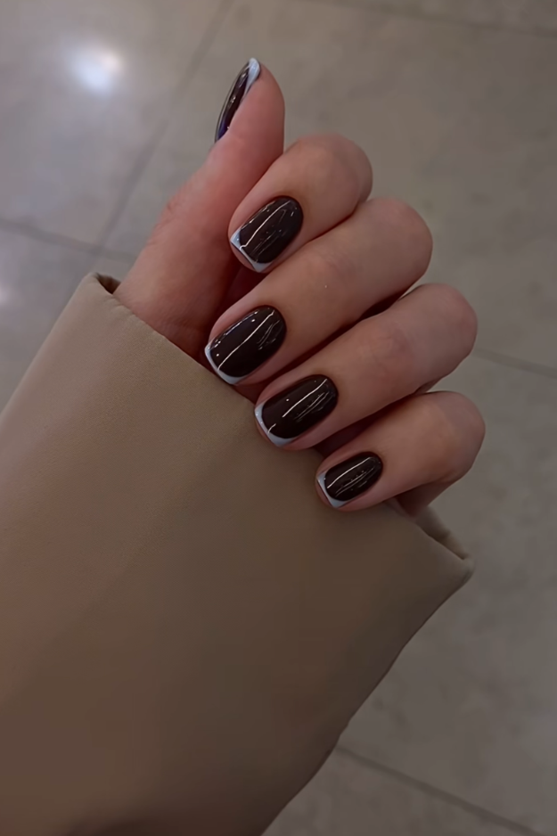 22 Goregous Short Winter Nails for Your Next Cozy-Girl Manicure 22 Goregous Short Winter Nails for Your Next Cozy-Girl Manicure