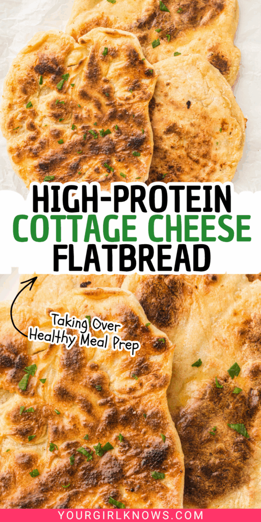 The High-Protein Cottage Cheese Flatbread You'll Want to Use for Everything The High-Protein Cottage Cheese Flatbread You'll Want to Use for Everything