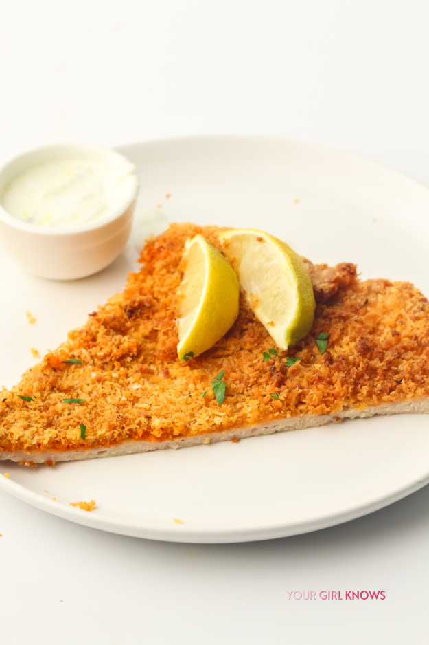 This Giant Chicken Schnitzel Brings the Crunchiest Part of Dinner to the Center of the Table This Giant Chicken Schnitzel Brings the Crunchiest Part of Dinner to the Center of the Table