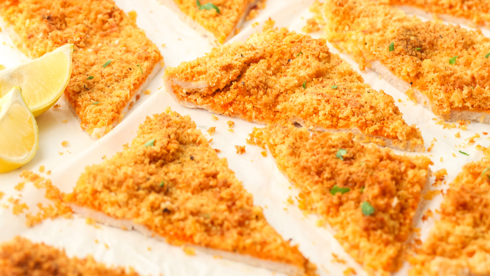 This Giant Chicken Schnitzel Brings the Crunchiest Part of Dinner to the Center of the Table