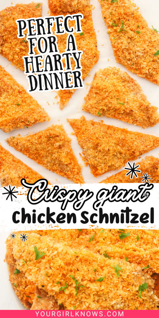 This Giant Chicken Schnitzel Brings the Crunchiest Part of Dinner to the Center of the Table This Giant Chicken Schnitzel Brings the Crunchiest Part of Dinner to the Center of the Table