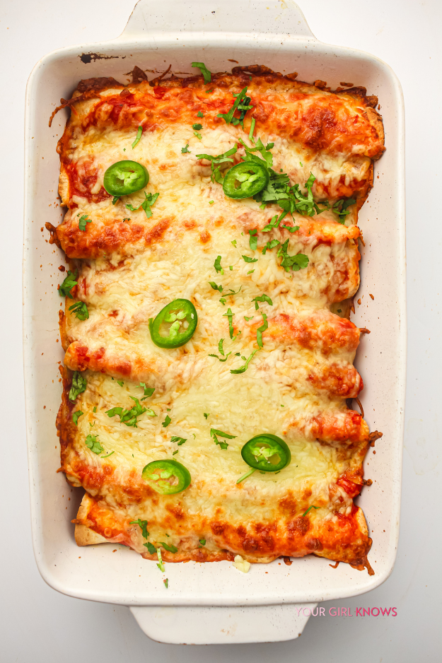The Make-Ahead Chicken Enchiladas You'll Be So Glad You Stashed in the Freezer The Make-Ahead Chicken Enchiladas You'll Be So Glad You Stashed in the Freezer