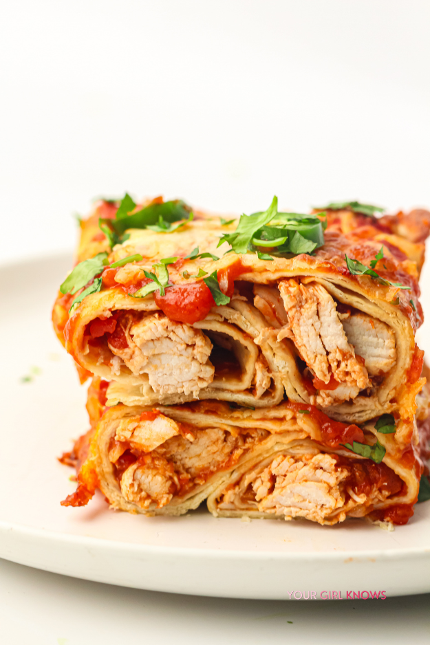 The Make-Ahead Chicken Enchiladas You'll Be So Glad You Stashed in the Freezer The Make-Ahead Chicken Enchiladas You'll Be So Glad You Stashed in the Freezer
