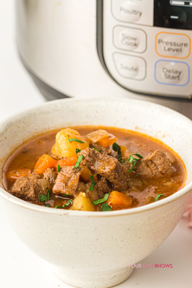 The Easy Instant Pot Beef Stew That Delivers Sunday-Dinner Flavor Without Hours of Cooking The Easy Instant Pot Beef Stew That Delivers Sunday-Dinner Flavor Without Hours of Cooking
